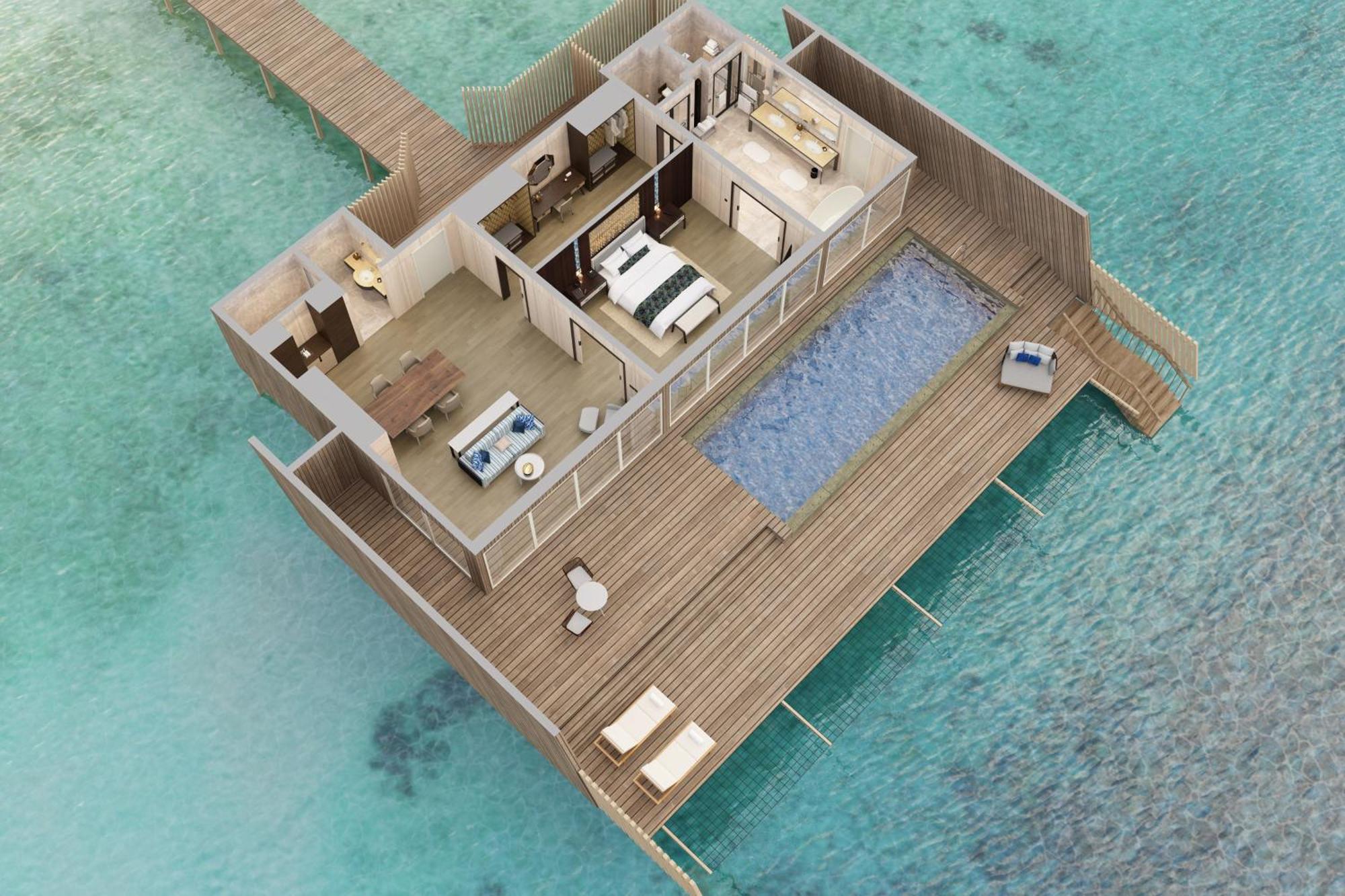 The St. Regis Maldives Vommuli Resort Hulhudheli Luaran gambar